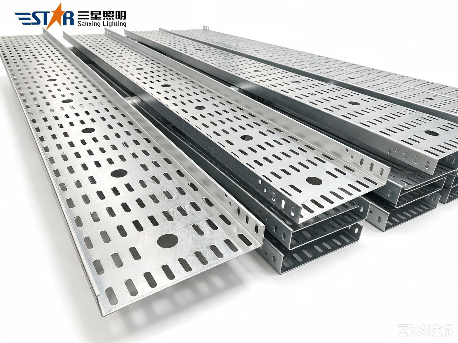Hot‑Dip Galvanized Perforated Tray Cable Tray
